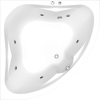 Bas Акриловая ванна Империал 150x150 с гидромассажем